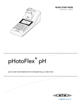 wtw pHotoFlex pH Quick start guide