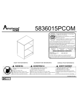 Ameriwood Home 5836015PCOM Assembly Instructions Manual