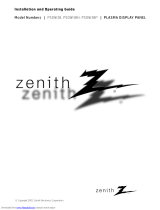 Zenith P50W38P Installation guide