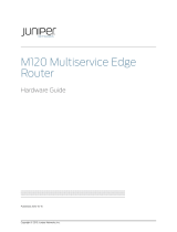 Juniper M120 User manual