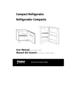 Haier 9277 - 2.7 cu. Ft. Compact Refrigerator User manual