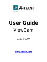 A4Tech ViewCam PK-835 User manual