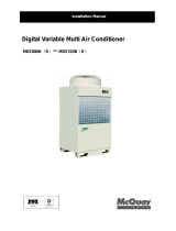 McQuay MDS320B R Installation guide