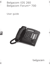 BELGACOM Forum 700 User manual