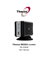 Thecus N0204 mini NAS User manual