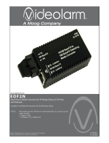 Moog Videolarm EOF2N Installation And Operation Instructions Manual