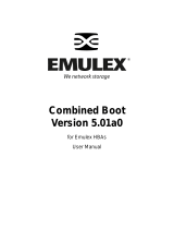 Emulex Combined Boot 5.01a0 User manual