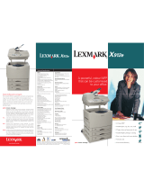 Lexmark X912e User manual