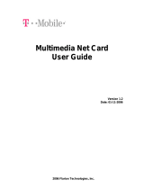 T-Mobile Net Card User manual