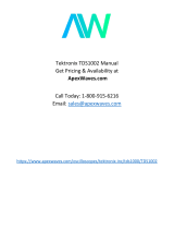 Tektronix TDS1000- and TDS2000- User manual