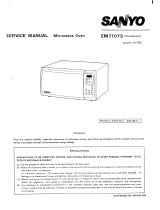 Sanyo EM 710 FS User manual