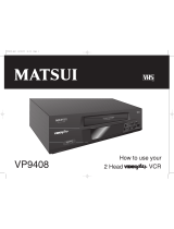 Matsui VP9408 User manual