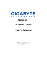 Gigabyte GN-WPKG User manual