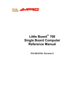 Ampro Little Board 700 Reference guide
