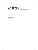 Gigabyte GA-6PXSV1 User manual