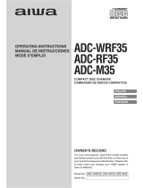 Aiwa ADC-WRF35 Operating Instructions Manual