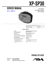 Aiwa XP-SP30 User manual