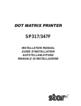 Star Micronics SP317 Installation guide