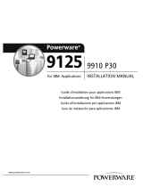 Powerware 9125 Installation guide