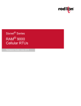 red lion RAM-9x11 Series User manual
