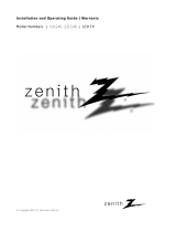 Zenith 22LS4D Installation guide