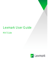 Lexmark MX711de User manual