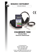 Monarch EXAMINER 1000 User manual