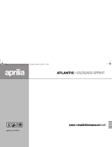 APRILIA Atlantic 125 Sprint Use & Maintenance Book