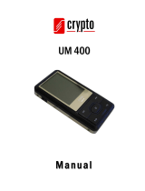 Crypto UM 400 User manual