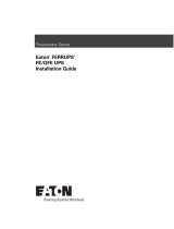 Eaton FerrUPS FE Installation guide