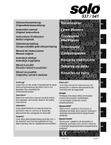 Solo 541 User manual