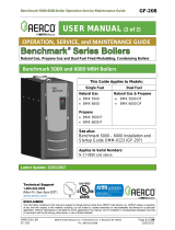 Aerco Benchmark BMK 5000 DF User manual