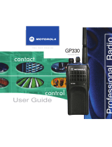 Motorola GP330 User manual