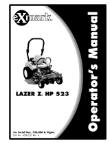 Exmark LAZER Z HP 523 User manual