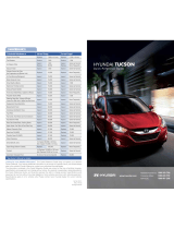 Hyundai 2011 Tucson Quick Reference Manual