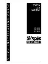 SimpleTech STI-170HD Quick Installation Manual