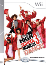 Disney Nintendo Wii High School Musical 3: Senior Year DANCE! Operating instructions