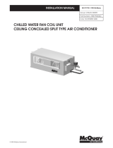 McQuay CC40CW/MCC040CW Installation guide