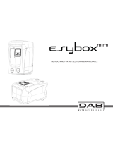 DAB DAB E.SYBOX Instruction For Installation And Maintenance
