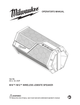 Milwaukee M18 User manual