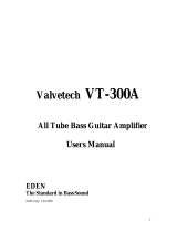 Eden Valvetech VT-300A User manual