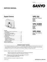 Sanyo VPC-S5BK User manual