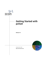 3com PCXSET Getting Started Manual