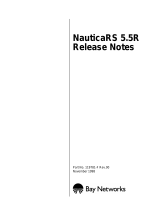 Bay Networks NauticaRS Release note