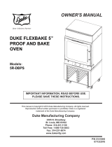Duke FLEXBAKE 5 Owner's manual