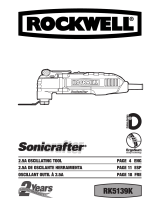 Rockwell Sonicrafter X2 RK5140K User manual