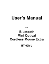 Planex BT-02MU User manual