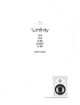 Infinity CS 60RDT Owner's manual