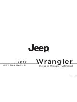 Jeep 2012 Wrangler Unlimited Owner's manual