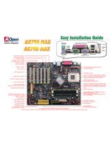 AOpen AK79D MAX Easy Installation Manual